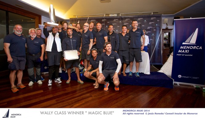 MENORCA MAXI 2014, Prize giving © Jesus Renedo MENORCA MAXI 2014, Prize giving © Jesus Renedo