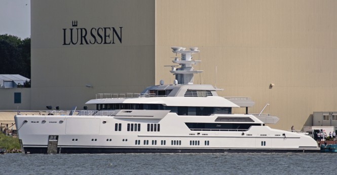 Lurssen announces launch of 66m motor yacht ESTER III (Project GREEN, hull 13685)