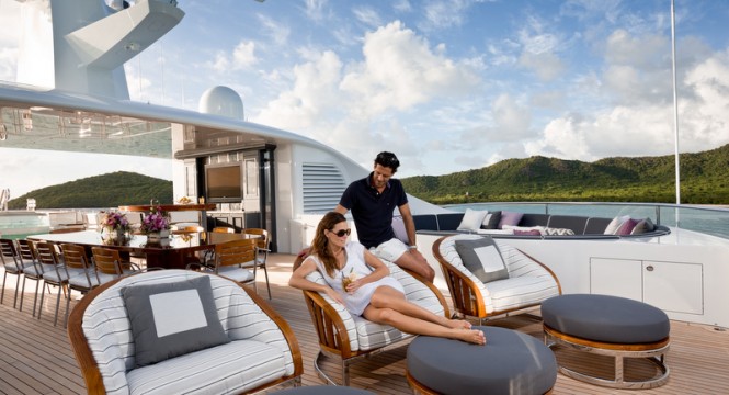 Aboard superyacht INVICTUS - Photo by Jeff Brown Aboard superyacht INVICTUS - Photo by Jeff Brown