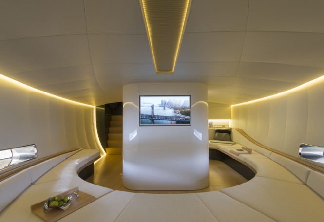 Iguazu Yacht by Alen Yacht - Interior space Iguazu Yacht by Alen Yacht - Interior space
