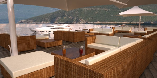 Mamula Touristic Project - Beach Bar