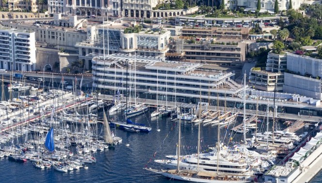 New Yacht Club de Monaco Premises from above - Image credit to Carlo Borlenghi New Yacht Club de Monaco Premises from above - Image credit to Carlo Borlenghi