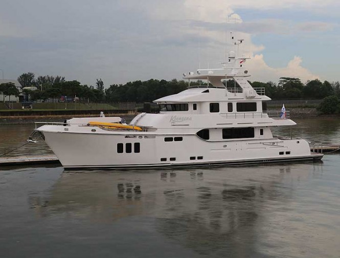 Additional video and photos of Nordhavn 86 luxury yacht KOONOONA