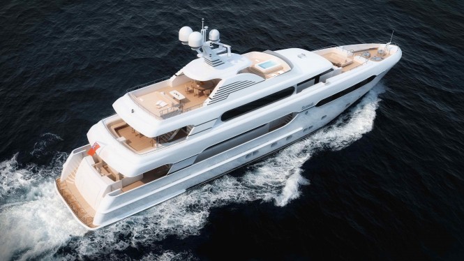 New Sunrise 45m motor yacht SUNSET to be launched in Summer 2014