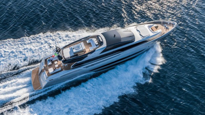 New 122’ Mythos Motor Yacht SOL – Riva’s First Aluminium and Largest Yacht