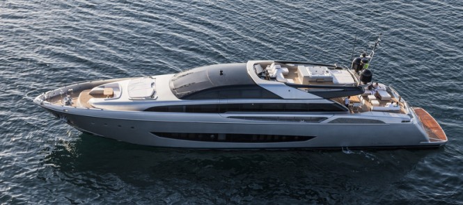 Exclusive presentation of Riva 122′ MYTHOS motor yacht SOL