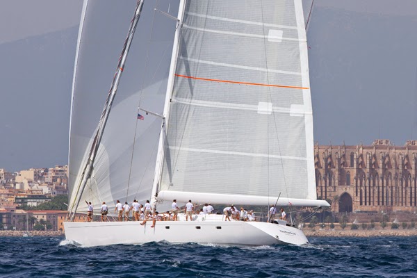 Sailing Yacht UNFURLED wins Superyacht Cup Palma 2014