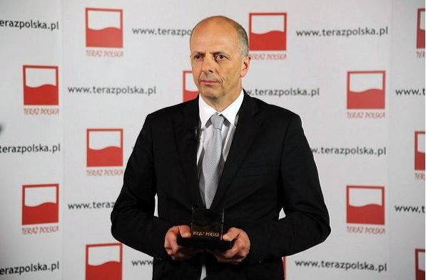 Sunreef Yachts President Francis Lapp with Teraz Polska Award Sunreef Yachts President Francis Lapp with Teraz Polska Award