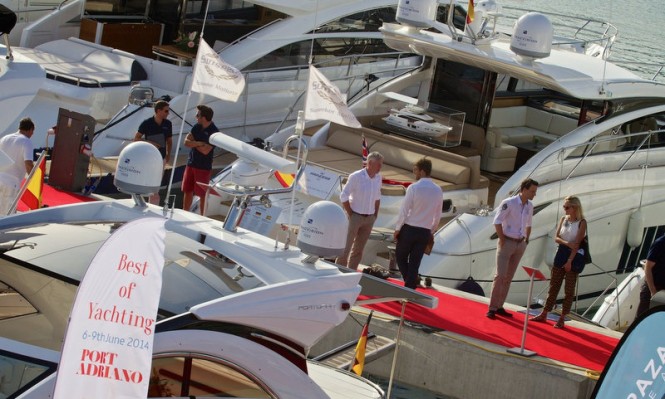 Successful ‘Best of Yachting’ event for Sunseeker Mallorca in Port Adriano