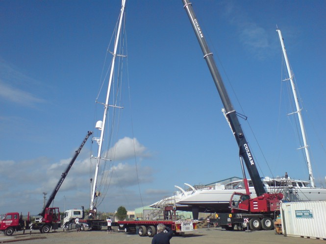 New service centre established by Oceania Marine Shipyards and Hall Spars & Rigging