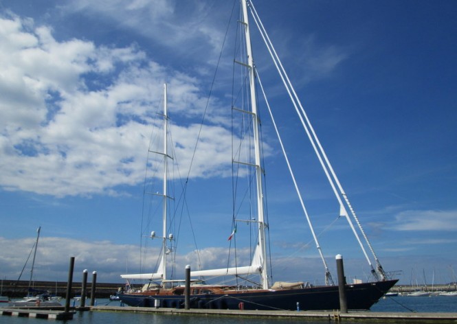 Dun Laoghaire Marina in Ireland welcomes two luxury superyachts