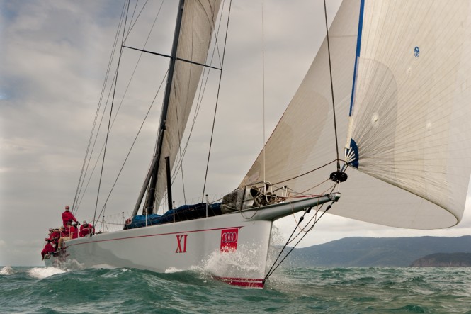 Sailing yacht Wild Oats XI to be tested at Audi Hamilton Island Race Week 2014