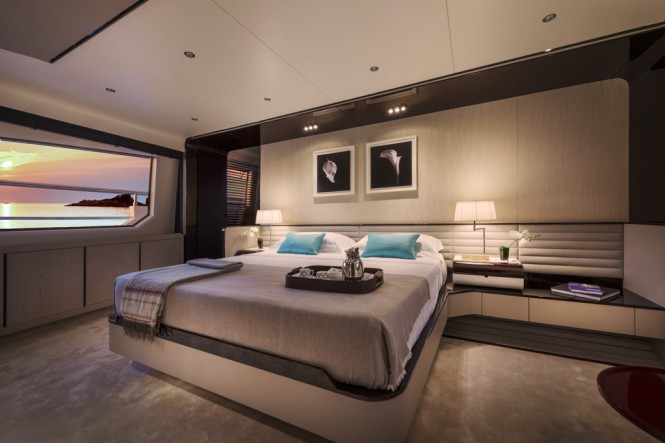 Azimut Grande 95RPH motoryacht - master cabin Azimut Grande 95RPH motoryacht - master cabin