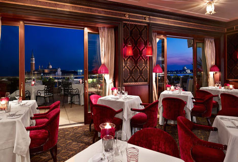 Dining in Venice on a Italy Yacht Charter - Terrazza Danieli Dining in Venice on a Italy Yacht Charter - Terrazza Danieli