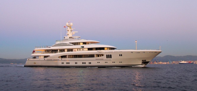 Motor yacht GLOBAL (ex Kismet) refitted by Lurssen