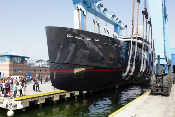 Luxury yacht My Logica ready to hit the water