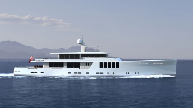 Latest 164’ New Generation Explorer Yacht Project introduced by JFA Yachts