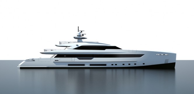 New 50m motor yacht S501 project by Tankoa Yachts