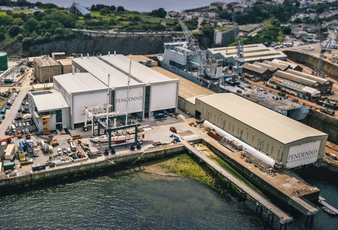 Busy winter superyacht refit season for Pendennis