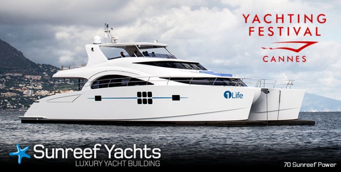 Luxury yachts by Sunreef to be displayed at Cannes Yachting Festival 2014