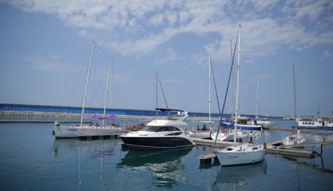 Newly opened Imeretinskiy marina 