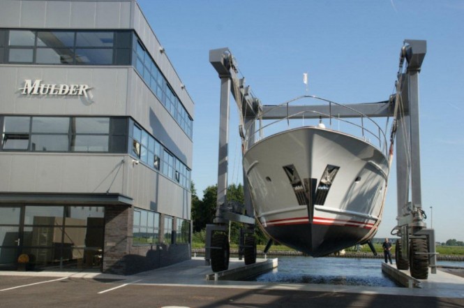 Newly refitted Float Yacht ready to hit the water at Mulder Shipyard