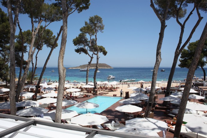 Nikki Beach in Mallorca - Ultimate beach club experience for luxury yacht charter guests at Nikki Beach Mallorca in the Balearic Islands Nikki Beach in Mallorca - Ultimate beach club experience for luxury yacht charter guests at Nikki Beach Mallorca in the Balearic Islands
