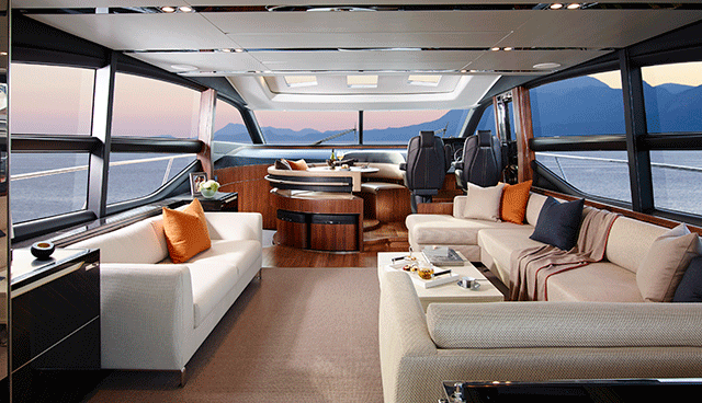 Princess S72 Yacht - Interior Princess S72 Yacht - Interior