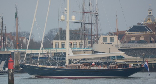 Royal Huisman superyacht WISP - Photo credit to Ruud Bergers Royal Huisman superyacht WISP - Photo credit to Ruud Bergers
