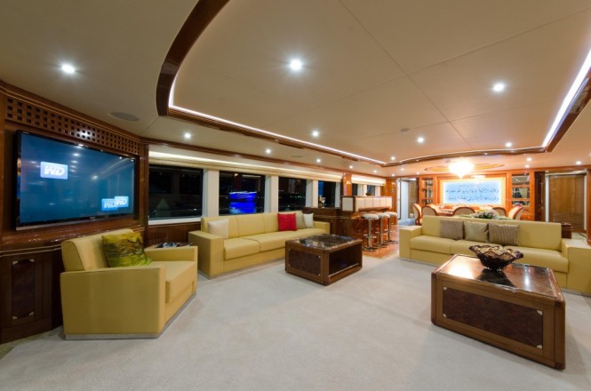 Sehamia Yacht - Main Saloon Sehamia Yacht - Main Saloon
