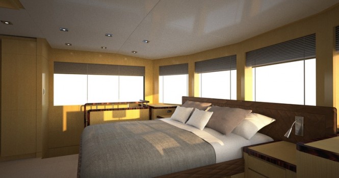 Super yacht Dolce Vita - Owners Cabin Super yacht Dolce Vita - Owners Cabin