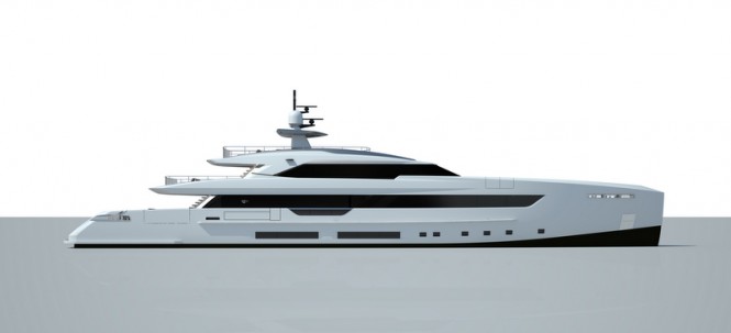 Super yacht S501 project by Tankoa Yachts