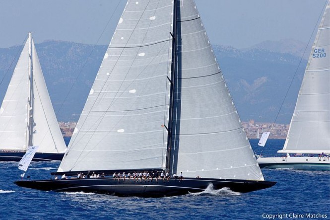 J Class Superyacht Cup Palma won by sailing yacht LIONHEART using Carbo-Link’s Carbon Rigging
