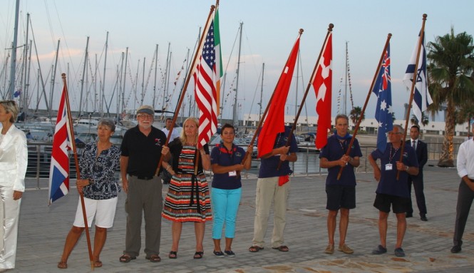 The EMYR flags ceremony The EMYR flags ceremony