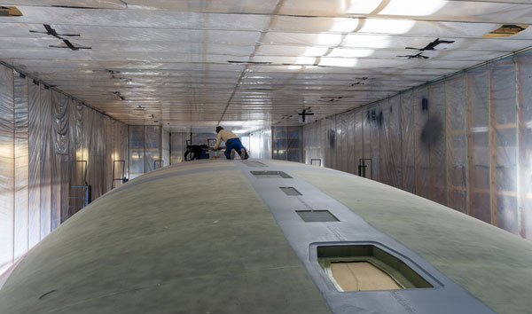 Photos from visit to superyacht builder Nautor’s Swan in Pietarsaari, Finland
