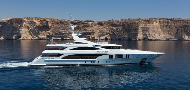 55m Benetti motor yacht OCEAN PARADISE – the biggest yacht to be displayed at Cannes Yachting Festival 2014