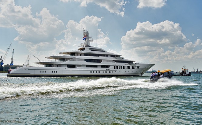 Oceanco announces launch of 88,5m motor yacht Y710