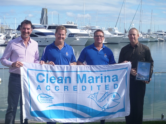Southport Yacht Club accredited as a Level 3 Clean Marina