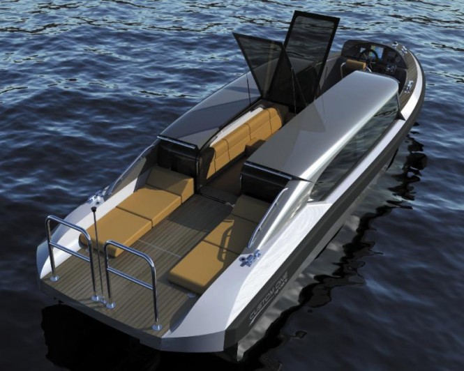 New COUACH 27 and 31 yacht tenders by NOVURANIA