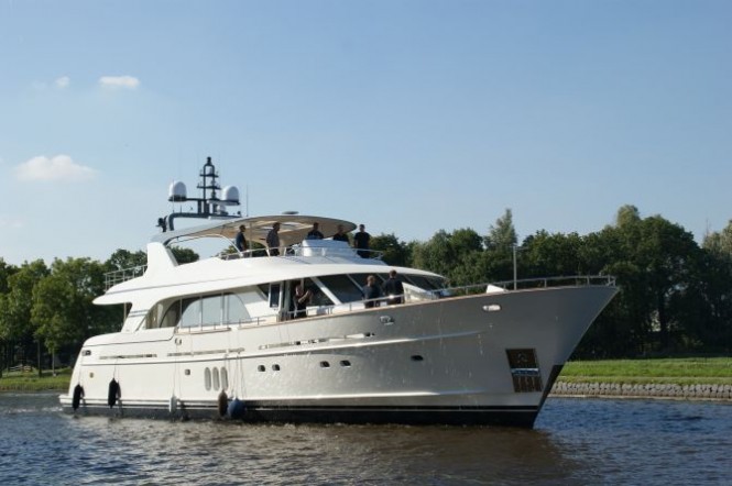 Two World Yacht Premieres for Mulder Shipyard at 2014 HISWA Amsterdam in-water Boat Show