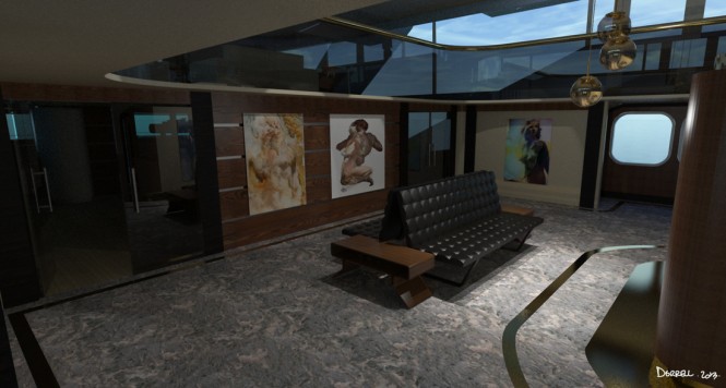 Luxury yacht Vice Versa concept - Art Gallery Luxury yacht Vice Versa concept - Art Gallery