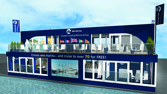 MDL Marinas at upcoming PSP Southampton Boat Show 2014