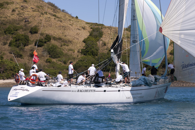 Racing comeback for sailing yacht MAXI RAGAMUFFIN at Audi Hamilton Island Race Week