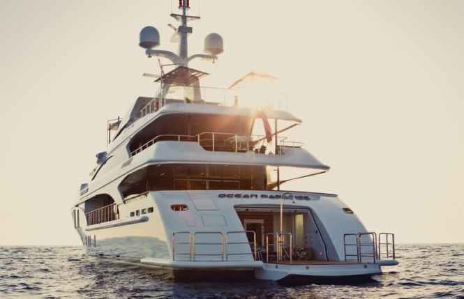 Ocean Paradise yacht - aft view - Image by Jeff Brown Ocean Paradise yacht - aft view - Image by Jeff Brown