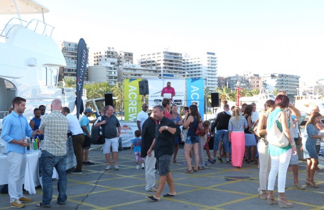 Party organized by Marina Port de Mallorca and Acrew