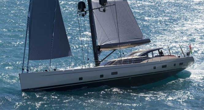 Dubois-designed 37,5m Fitzroy sailing yacht ESCAPADE