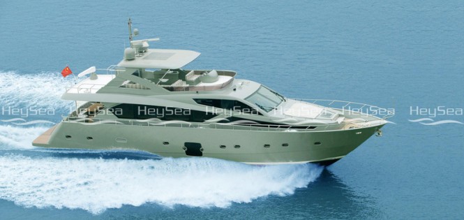 Heysea Yacht Group to launch motor yacht Heysea82 at Yacht CN 2014 – Nansha Bay International Boat Show