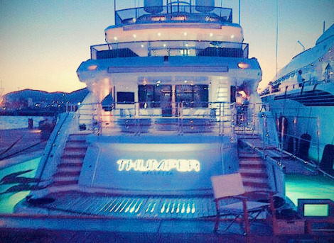 THUMPER Yacht boasts some never-seen-before features on a Sunseeker, with interior and deck customisations THUMPER Yacht boasts some never-seen-before features on a Sunseeker, with interior and deck customisations