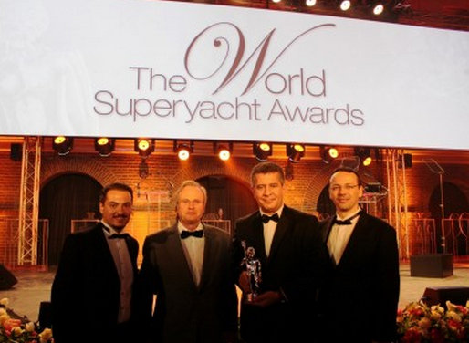 Six prominent awards for Curvelle catamaran motor yacht QUARANTA