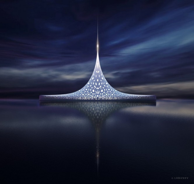 Lobanov Design and BMT Nigel Gee unveil 132m motor yacht Project STAR